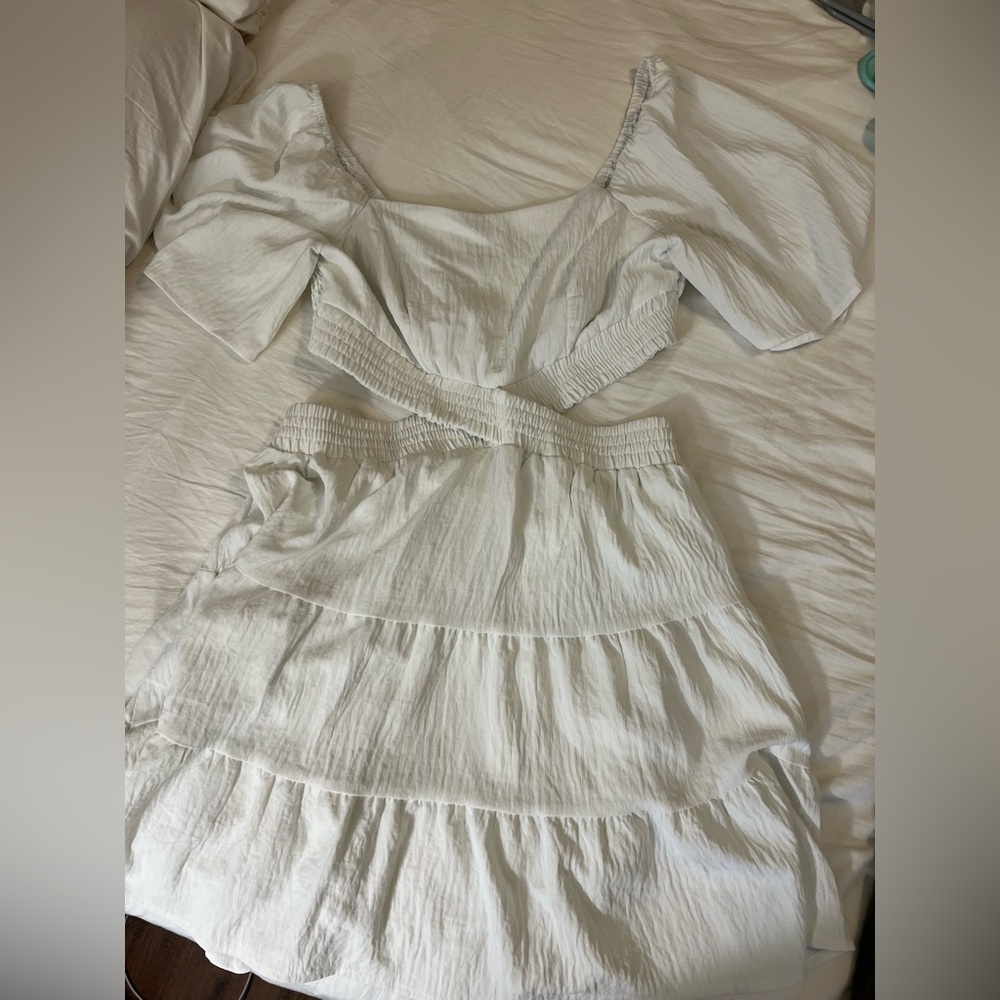White dress